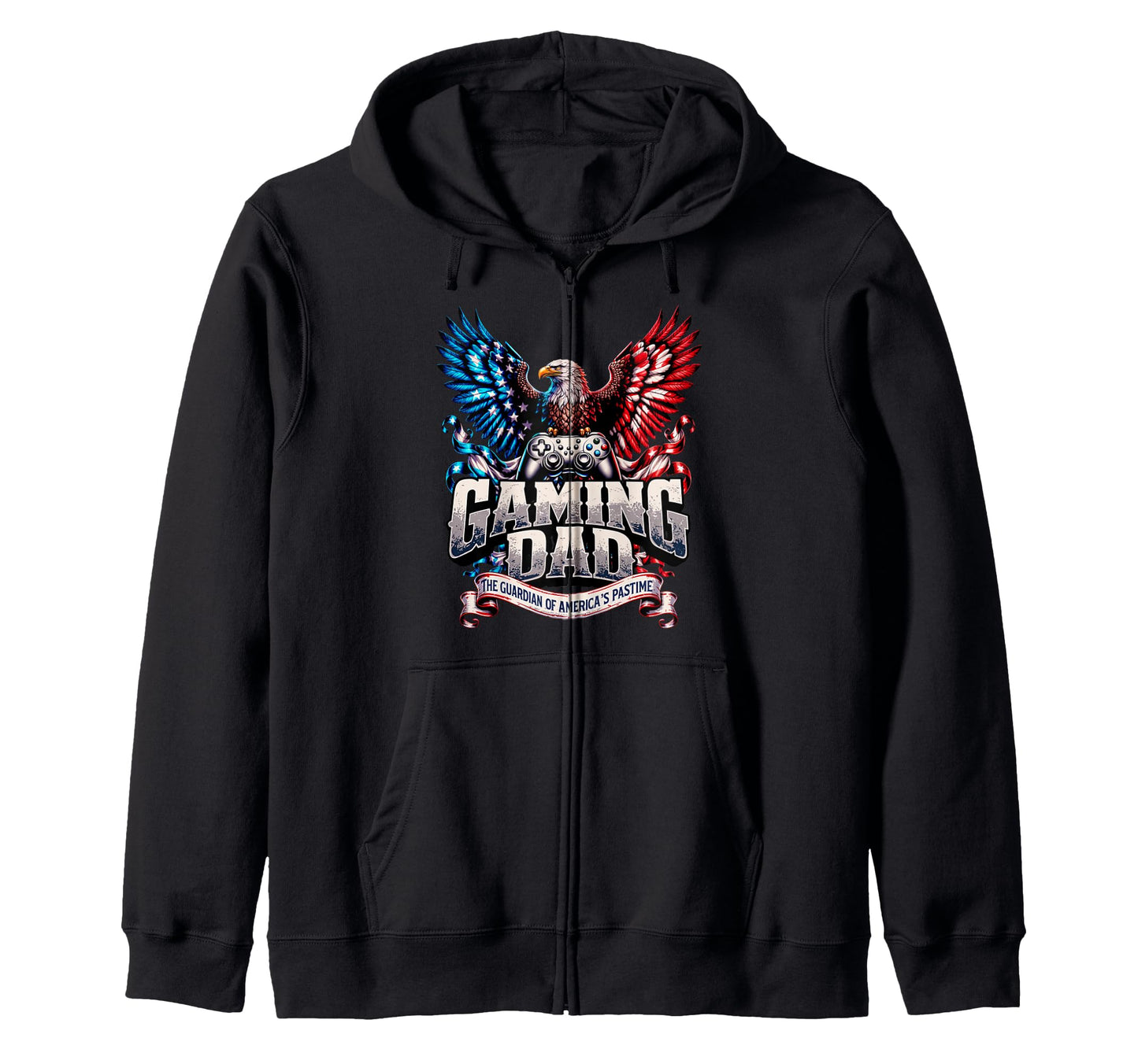 Fathers Day Guardian Americas Pastime Hoodie - Graphic Print Men Women - T-Shirt, Sweatshirt, Hoodie