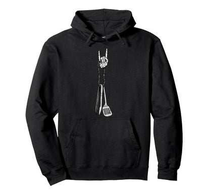 Grill Master Grilling Bbq 90S Alt Metal Hoodie - Novelty Apparel for Adults - T-Shirt, Sweatshirt, Hoodie