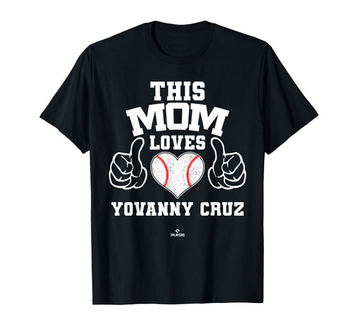 This Mom Loves Yovanny Cruz Prospect T-Shirt - Minimalist Print Unisex - T-Shirt, Sweatshirt, Hoodie