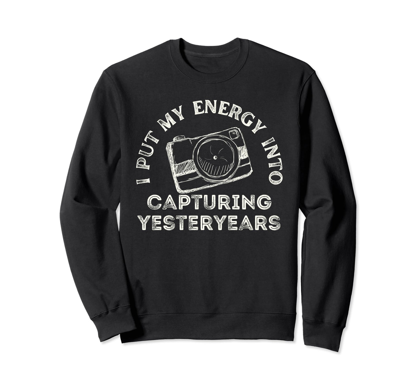 Camera Lover Photographer Old Towns Sweatshirt - Graphic Print Men Women - T-Shirt, Sweatshirt, Hoodie
