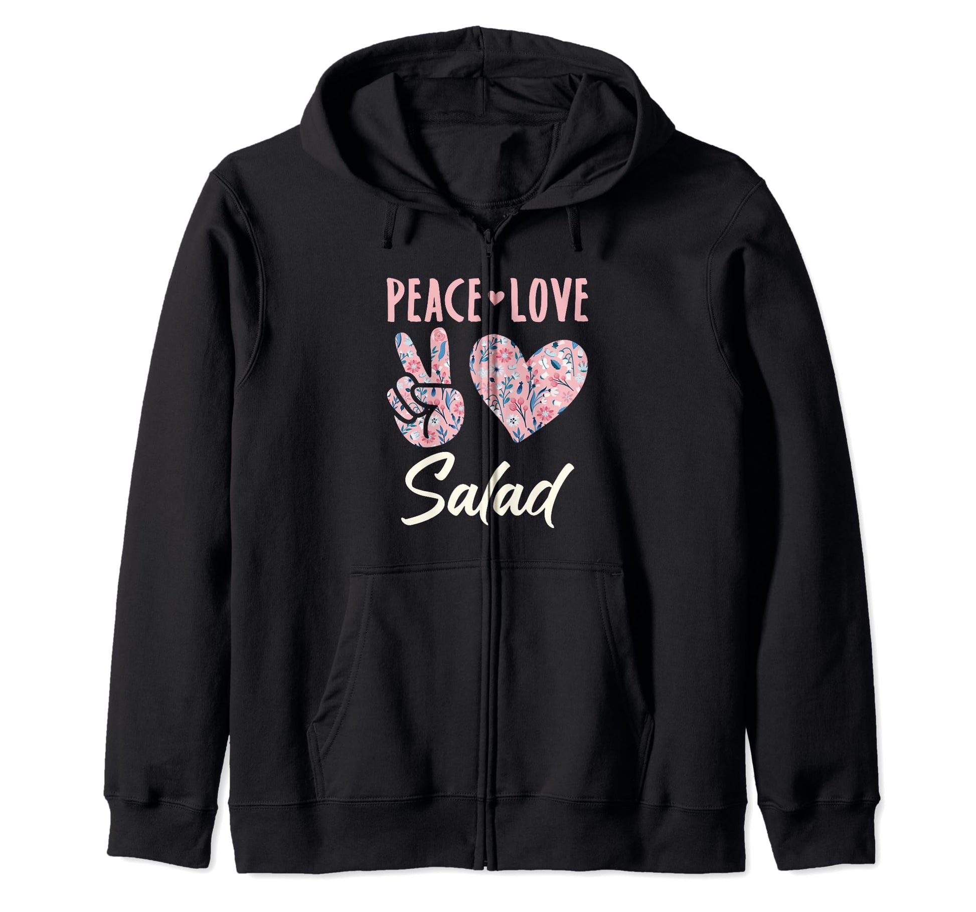 Peace Love Salad Gifts And Sweatshirt - Aesthetic Graphic Unisex - T-Shirt, Sweatshirt, Hoodie