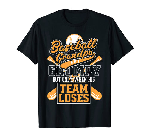 Mens Grandpa Baseball Fan Grandfather T-Shirt - Streetwear Style Unisex - T-Shirt, Sweatshirt, Hoodie