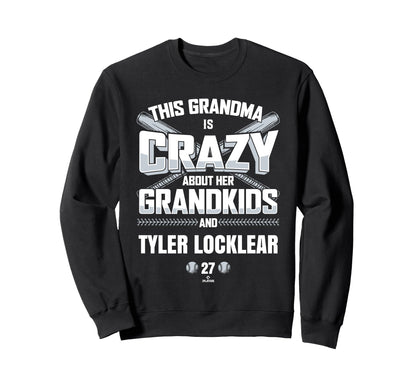 Grandma Crazy Tyler Locklear Seattle Sweatshirt - Unique Graphic Men Women - T-Shirt, Sweatshirt, Hoodie