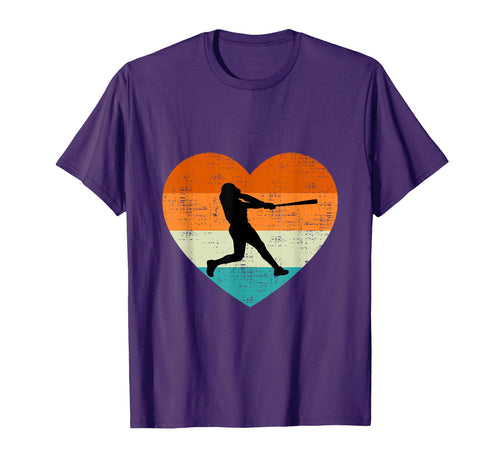 Baseball Lovers Heart Love Valentines T-Shirt - Unique Graphic for Adults - T-Shirt, Sweatshirt, Hoodie