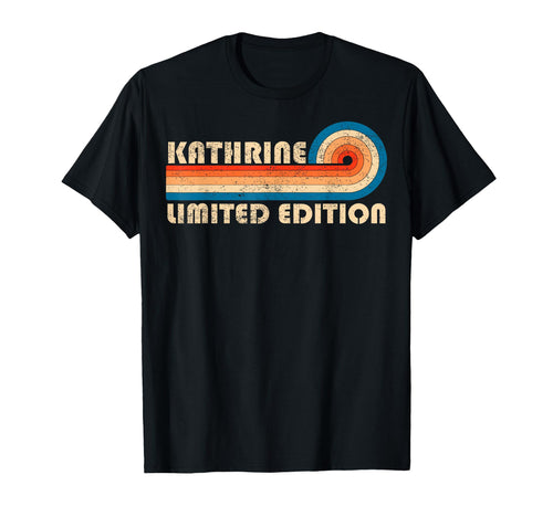 Kathrine 70S 80S Sunset Stripe T-Shirt - Graphic Print Unisex - T-Shirt, Sweatshirt, Hoodie