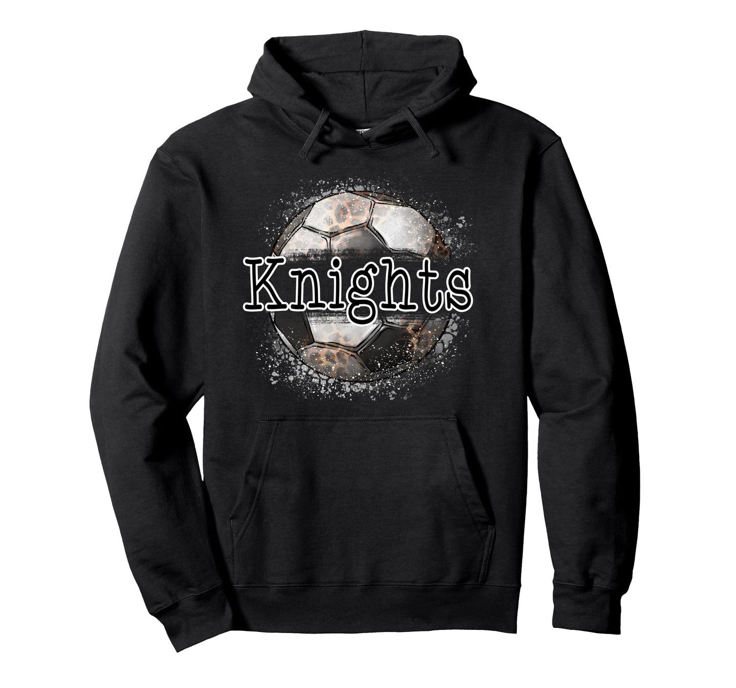 Knights Soccer Mom Game Day School Hoodie - Novelty Apparel for Adults - T-Shirt, Sweatshirt, Hoodie