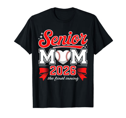 Proud Mama Mother Mom Baseball Senior Mom T-Shirt - Trendy Graphic Unisex - T-Shirt, Sweatshirt, Hoodie