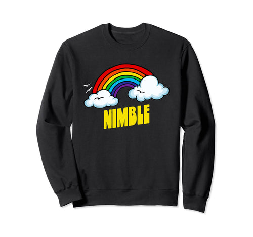 Nimble Funny Sarcastic 80S Sweatshirt - Casual Everyday Wear for Adults - T-Shirt, Sweatshirt, Hoodie