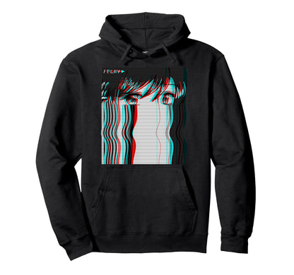 Vaporwave Aesthetic Sad Anime Eboy Hoodie - Unique Graphic for Adults - T-Shirt, Sweatshirt, Hoodie