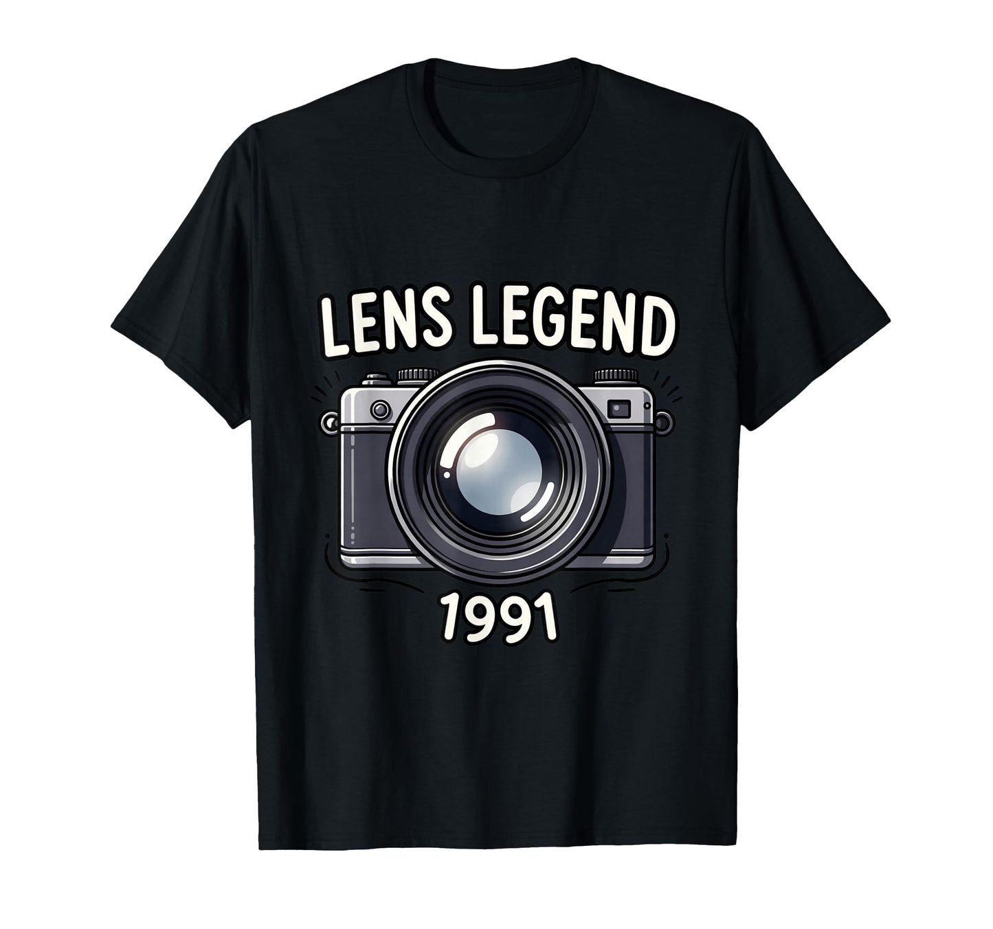 Camera Photography Enthusiast 1991 T-Shirt - Novelty Apparel Unisex - T-Shirt, Sweatshirt, Hoodie