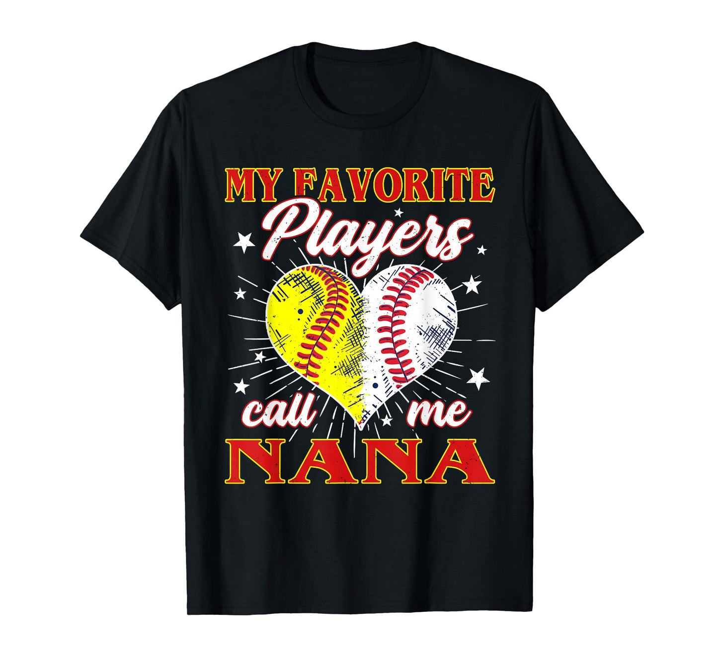 My Favorite Softball Baseball T-Shirt - Aesthetic Graphic for Adults - T-Shirt, Sweatshirt, Hoodie