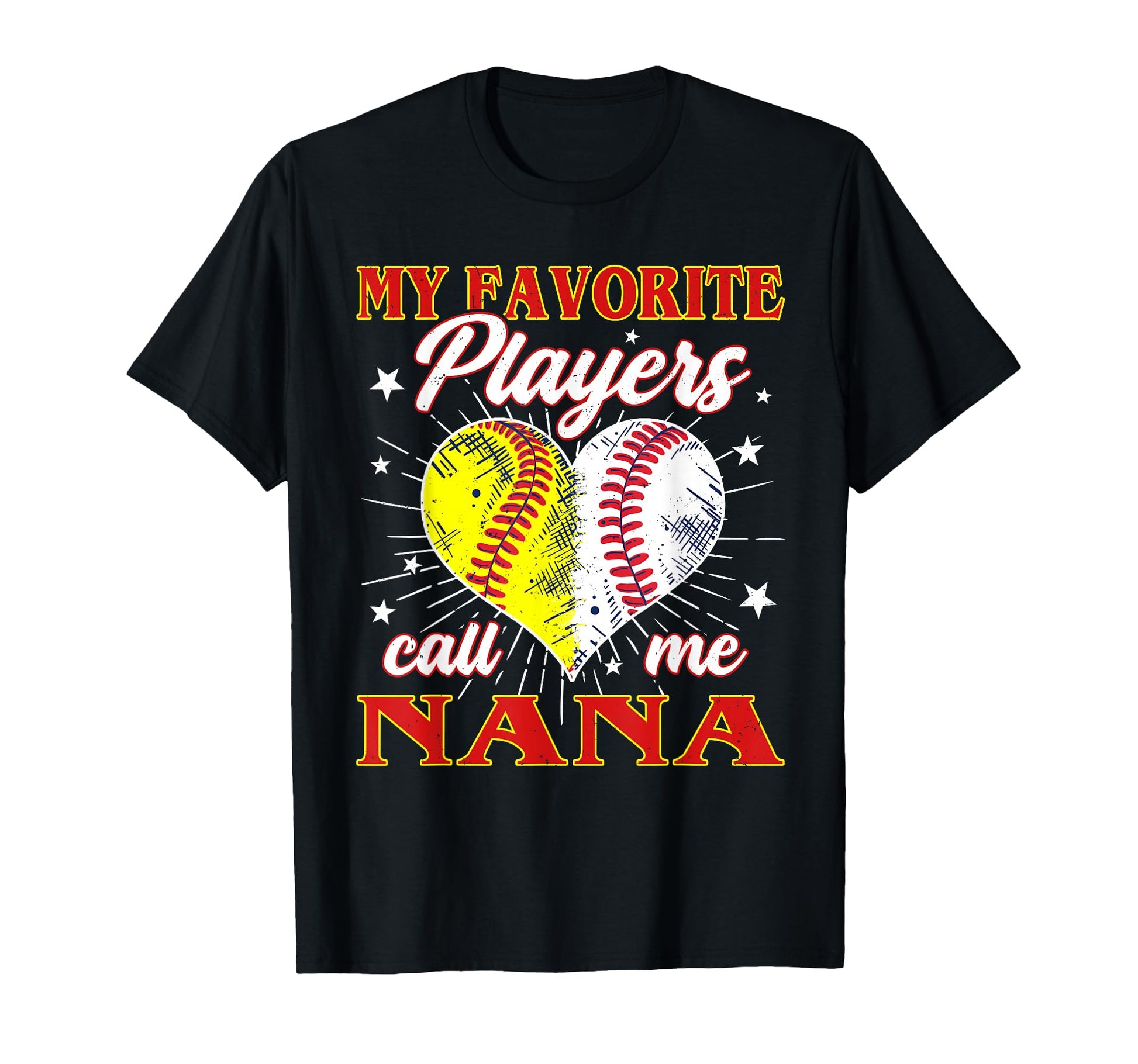 My Favorite Softball Baseball T-Shirt - Aesthetic Graphic for Adults - T-Shirt, Sweatshirt, Hoodie