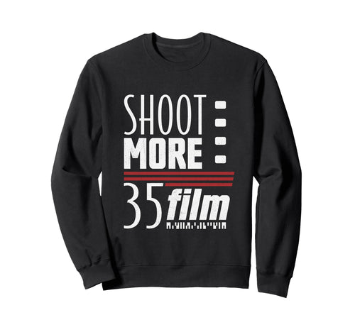 Shoot More 35Mm Film Analog Sweatshirt - Minimalist Print for Adults - T-Shirt, Sweatshirt, Hoodie