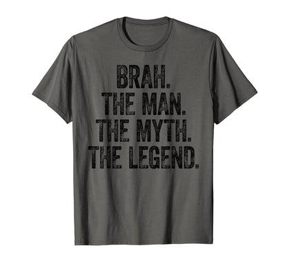 Mens Brah Myth Legend Surfing Dad T-Shirt - Graphic Print for Adults - T-Shirt, Sweatshirt, Hoodie