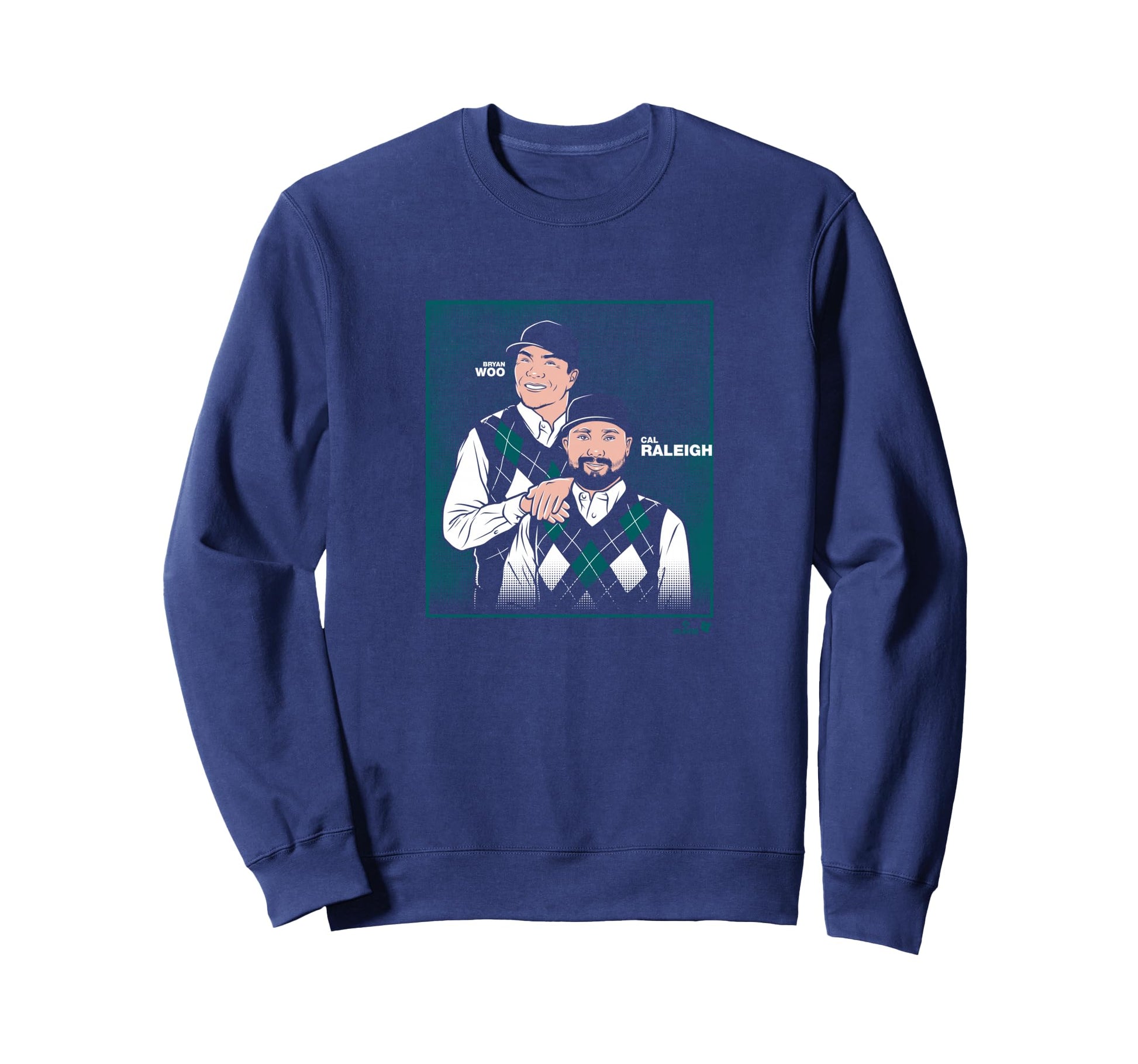 Cal Raleigh Bryan Woo Family Sweatshirt - Aesthetic Graphic Unisex - T-Shirt, Sweatshirt, Hoodie