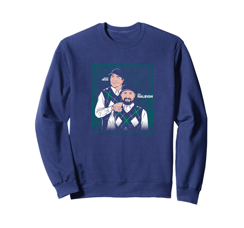 Cal Raleigh Bryan Woo Family Sweatshirt - Aesthetic Graphic Unisex - T-Shirt, Sweatshirt, Hoodie