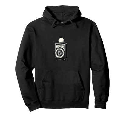 Analog Light Meter Photography Exposure Hoodie - Graphic Print for Adults - T-Shirt, Sweatshirt, Hoodie