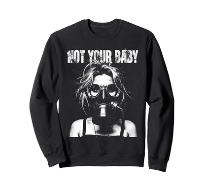 Punk 90S Graffiti Grunge Anti Sweatshirt - Graphic Print for Adults - T-Shirt, Sweatshirt, Hoodie