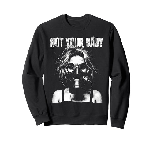 Punk 90S Graffiti Grunge Anti Sweatshirt - Graphic Print for Adults - T-Shirt, Sweatshirt, Hoodie