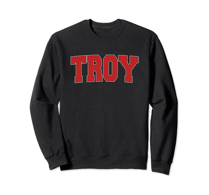 Troy Oh Ohio Varsity Usa Sports Sweatshirt - Custom Art Print Unisex - T-Shirt, Sweatshirt, Hoodie