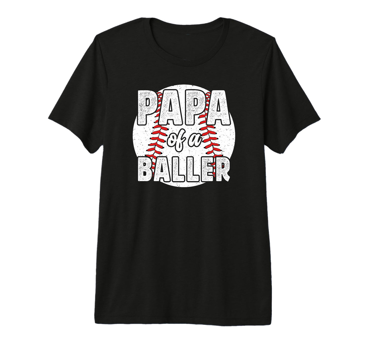 Mens Papa Baller Baseball Papa T-Shirt - Streetwear Style Men Women - T-Shirt, Sweatshirt, Hoodie