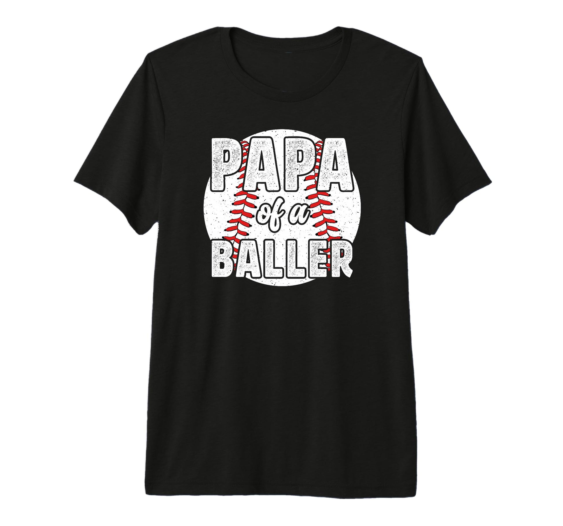 Mens Papa Baller Baseball Papa T-Shirt - Streetwear Style Men Women - T-Shirt, Sweatshirt, Hoodie
