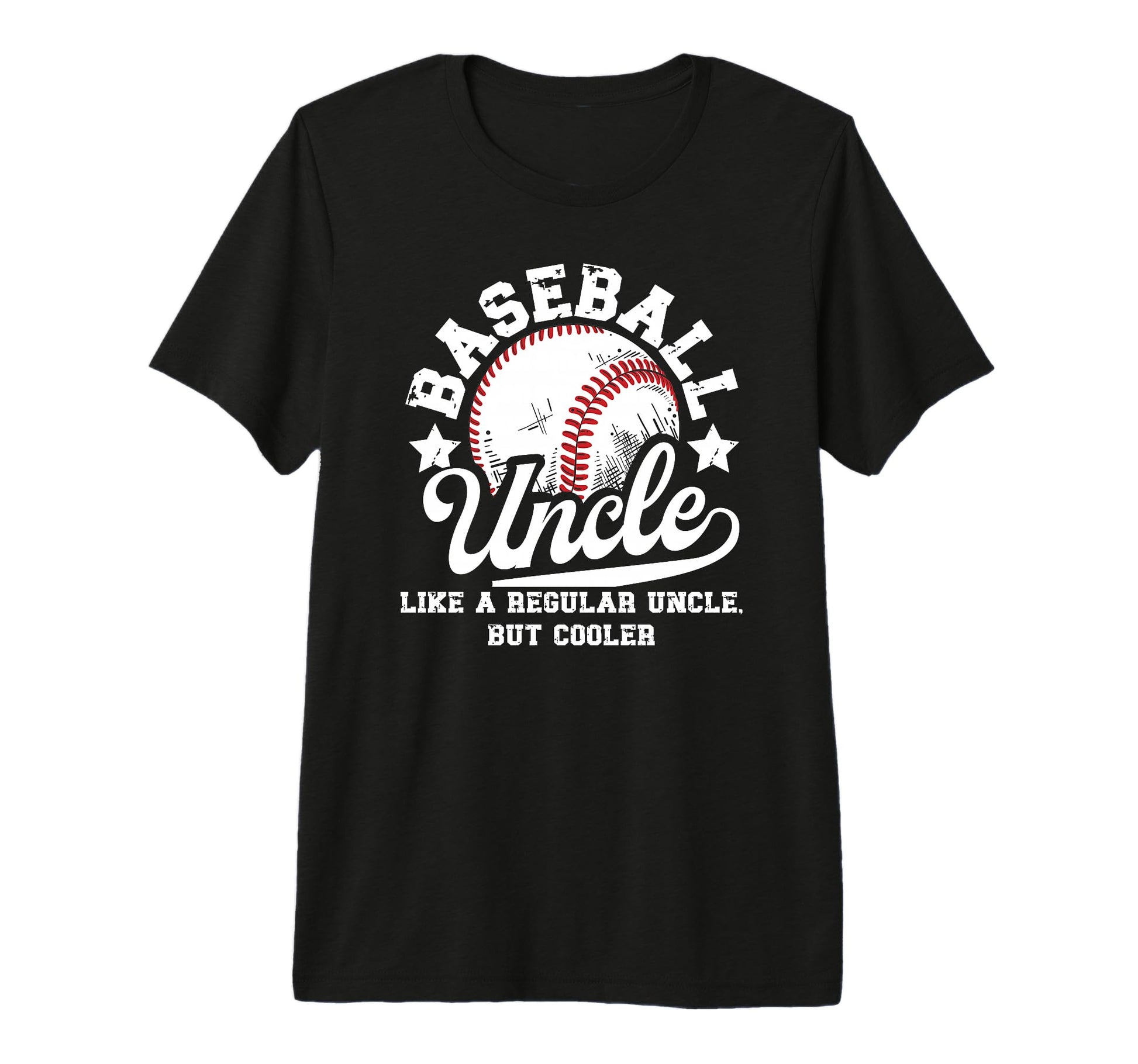 Mens Baseball Uncle Baseball T-Shirt - Casual Everyday Wear for Adults - T-Shirt, Sweatshirt, Hoodie