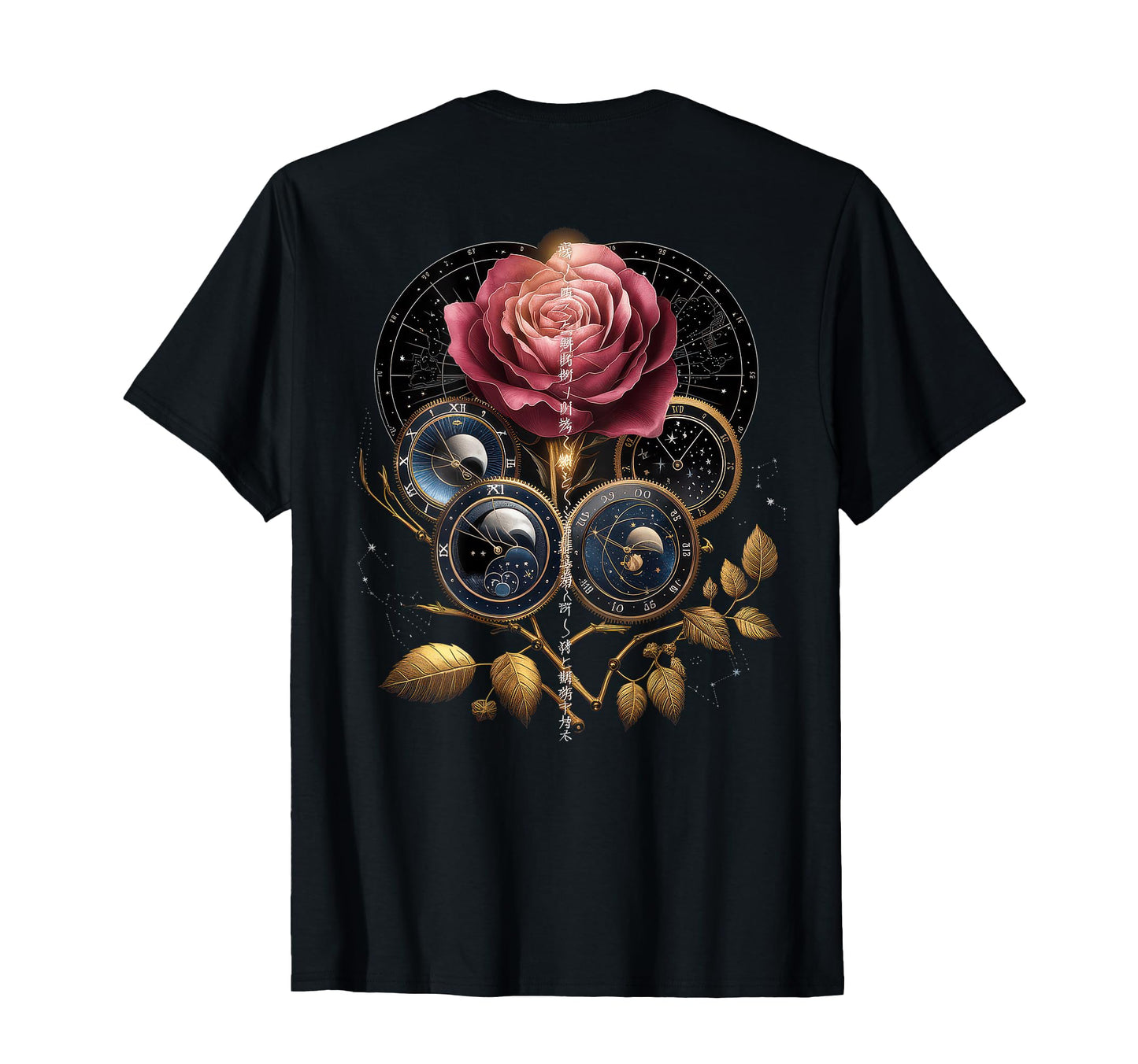 Japanese Aesthetic Streetwear Backprint T-Shirt - Custom Art Print Unisex - T-Shirt, Sweatshirt, Hoodie