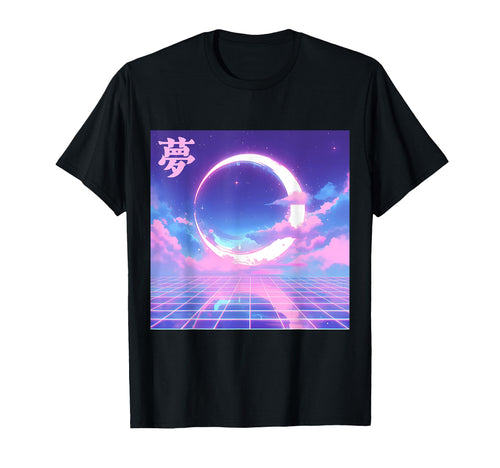 Dream Crescent Moon Dreamy Night Sky T-Shirt - Trendy Graphic for Adults - T-Shirt, Sweatshirt, Hoodie