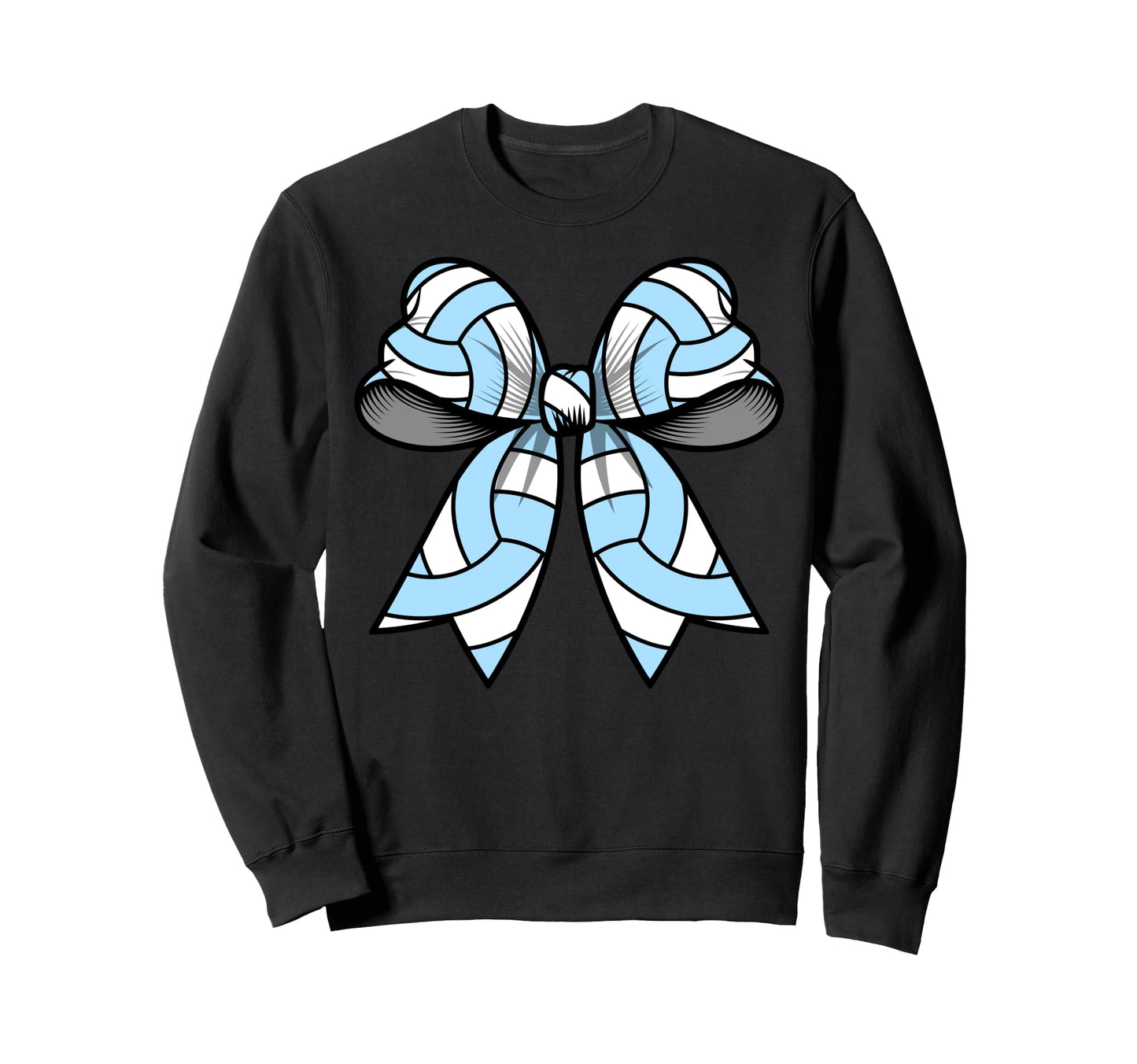 Volleyball Coquette Bow Funny Sweatshirt - Trendy Graphic Unisex - T-Shirt, Sweatshirt, Hoodie