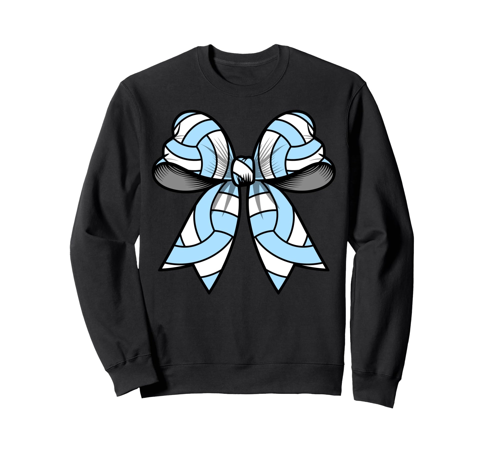 Volleyball Coquette Bow Funny Sweatshirt - Trendy Graphic Unisex - T-Shirt, Sweatshirt, Hoodie