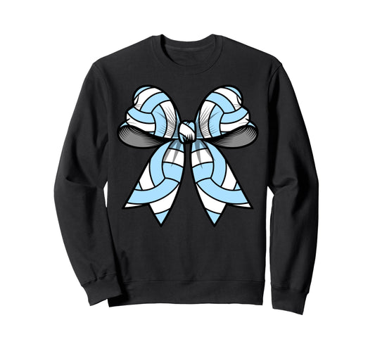 Volleyball Coquette Bow Funny Sweatshirt - Trendy Graphic Unisex - T-Shirt, Sweatshirt, Hoodie