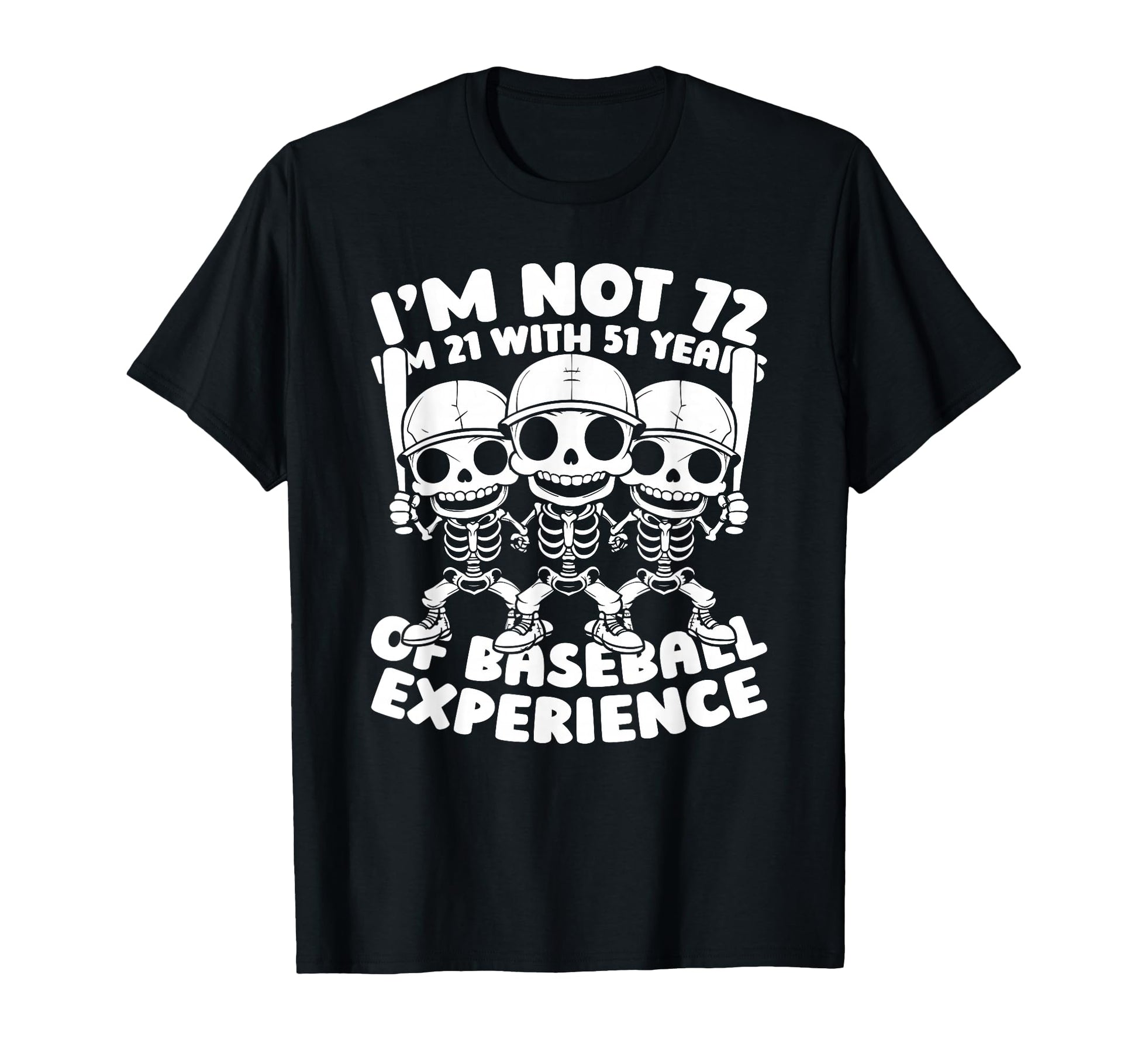 72 Years Old Baseballer Baseball T-Shirt - Aesthetic Graphic Men Women - T-Shirt, Sweatshirt, Hoodie