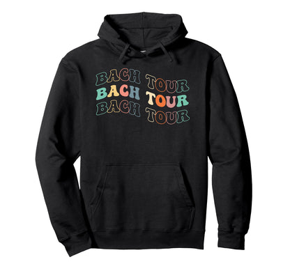 Groovy Boho Bach Tour Bridesmaid Hoodie - Fun Novelty Design for Adults - T-Shirt, Sweatshirt, Hoodie