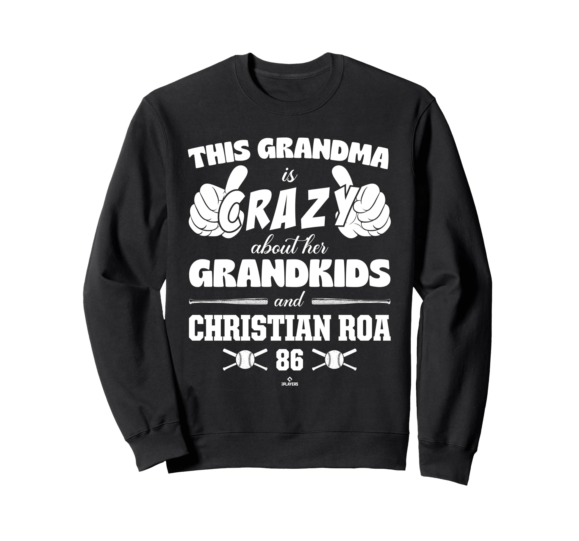Grandma Crazy Christian Roa Sweatshirt - Minimalist Print Men Women - T-Shirt, Sweatshirt, Hoodie