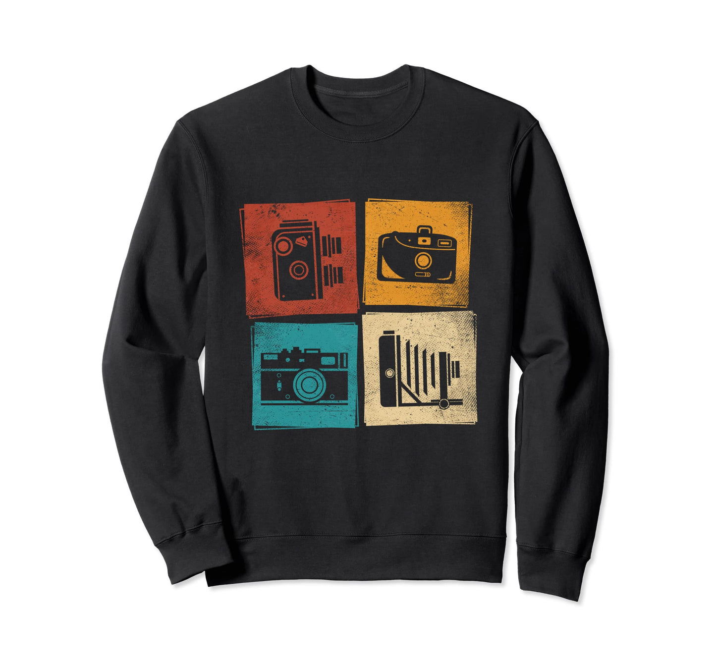 Analog Photography Camera Gear Film Sweatshirt - Trendy Graphic for Adults - T-Shirt, Sweatshirt, Hoodie