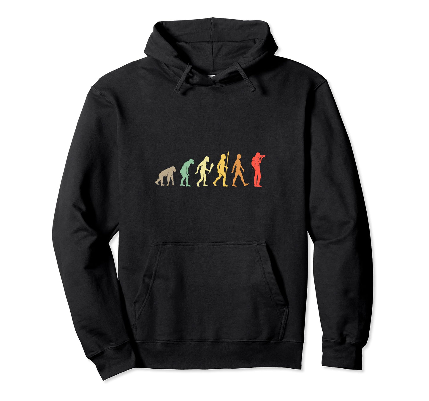 Funny Photographer Evolution Gift Hoodie - Streetwear Style for Adults - T-Shirt, Sweatshirt, Hoodie