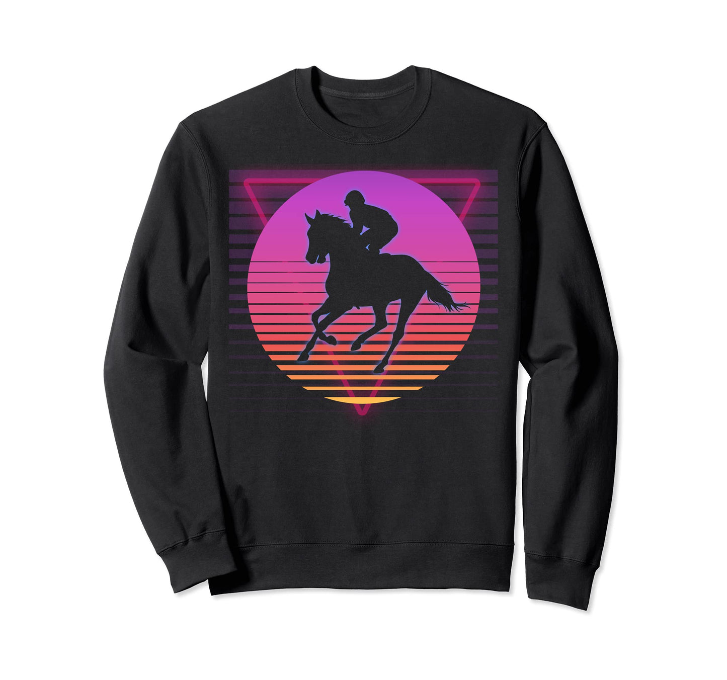 Horse Riding Love Equestrian Sweatshirt - Fun Novelty Design for Adults - T-Shirt, Sweatshirt, Hoodie