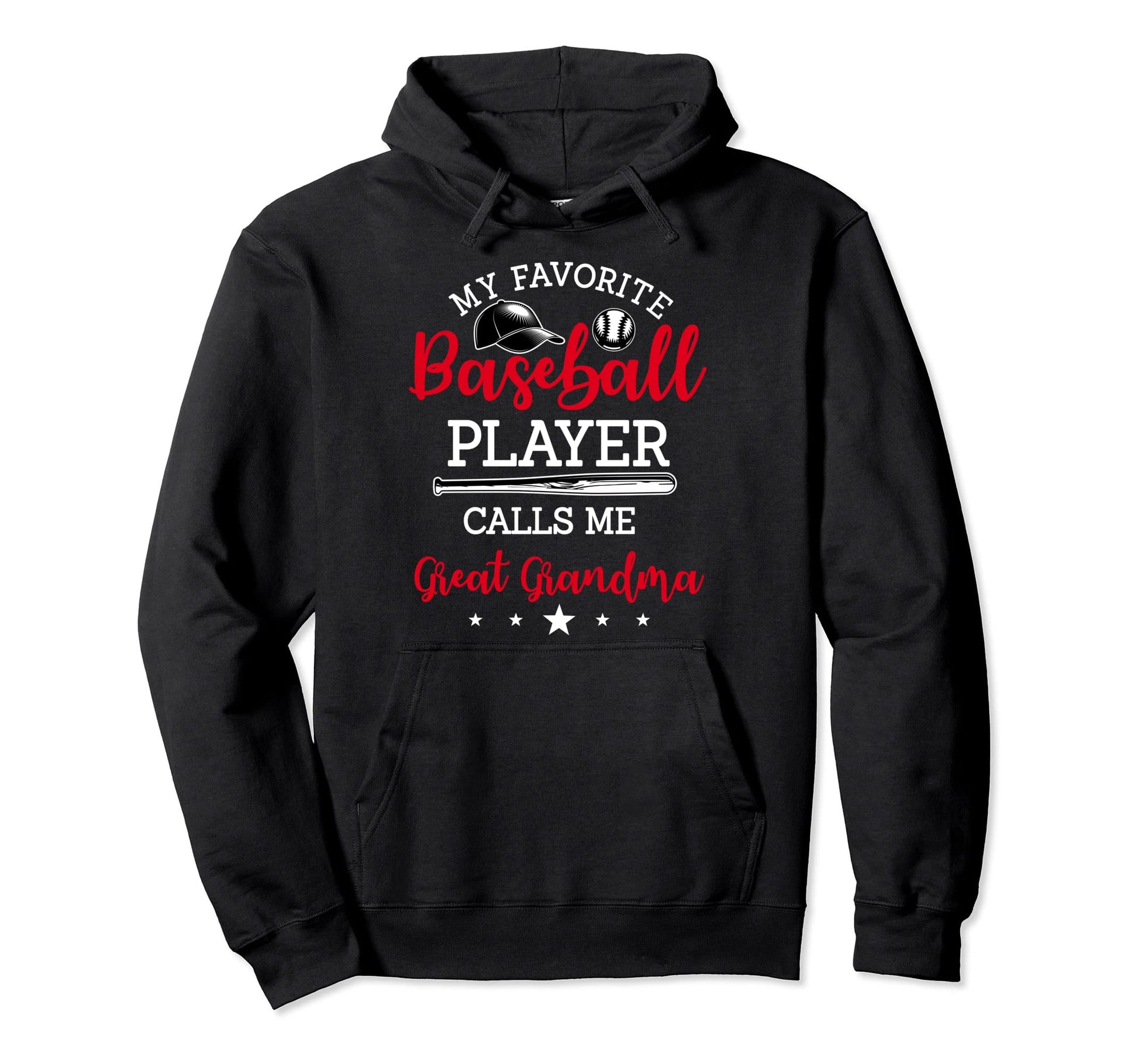 My Favorite Baseball Player Calls Me Great Hoodie - Graphic Print Unisex - T-Shirt, Sweatshirt, Hoodie