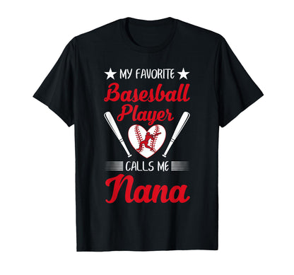 My Favorite Baseball Players Call Me T-Shirt - Aesthetic Graphic Unisex - T-Shirt, Sweatshirt, Hoodie