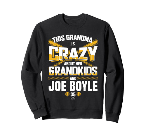 Grandma Crazy Joe Boyle Oakland Sweatshirt - Aesthetic Graphic Unisex - T-Shirt, Sweatshirt, Hoodie