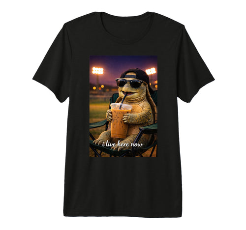 Funny Turtle Ballfield Baseball T-Shirt - Custom Art Print for Adults - T-Shirt, Sweatshirt, Hoodie