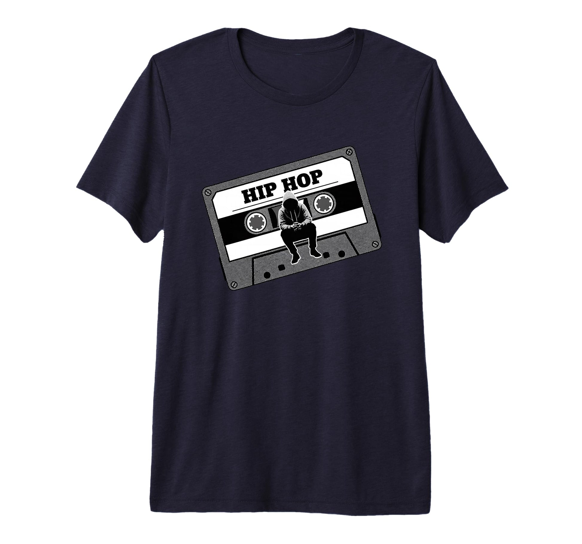 Hip Hop Cassette Tape Music 80S 90S Tri T-Shirt - Graphic Print Unisex - T-Shirt, Sweatshirt, Hoodie