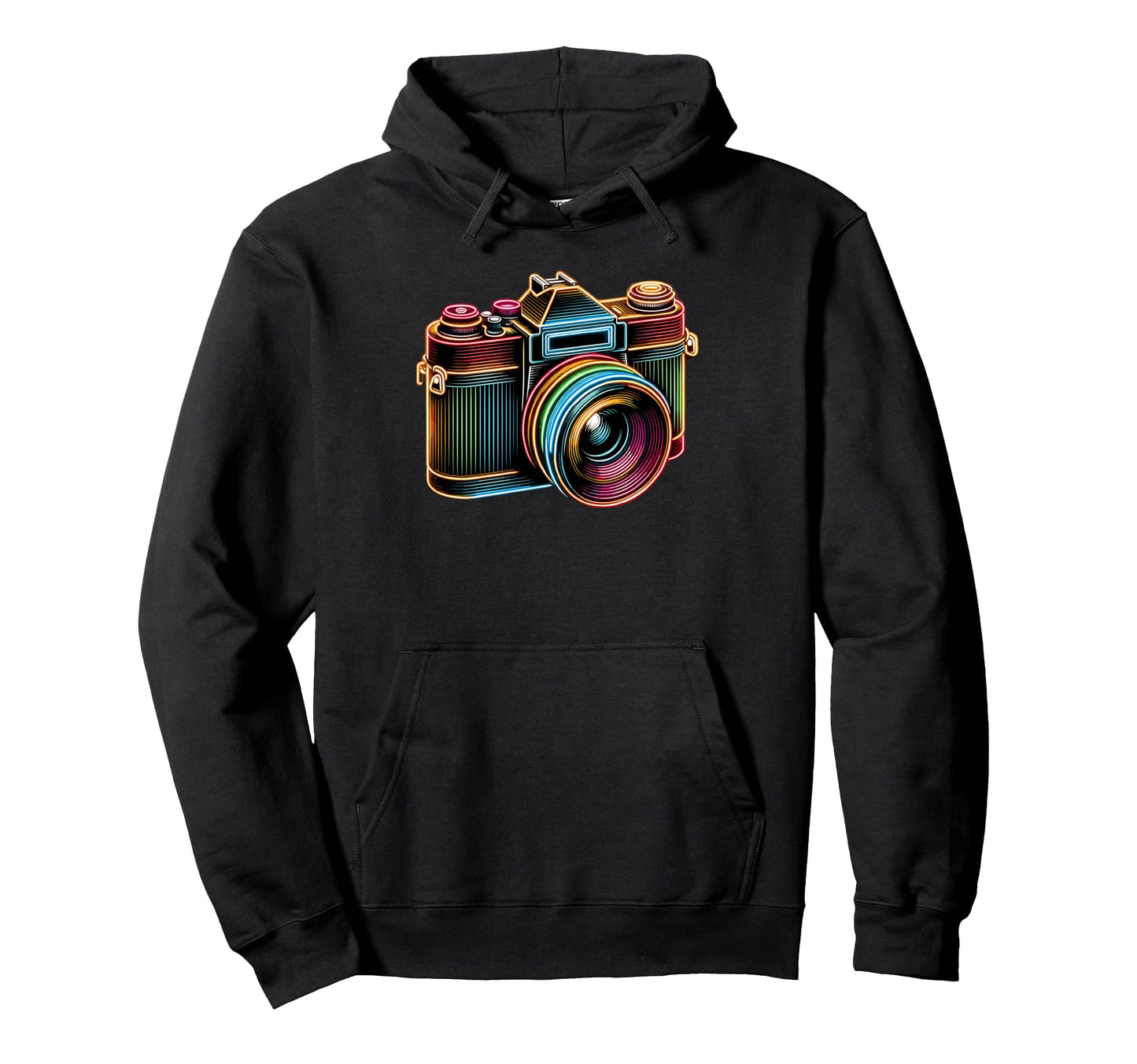 Camera Photographer Photography Hoodie - Graphic Print for Adults - T-Shirt, Sweatshirt, Hoodie