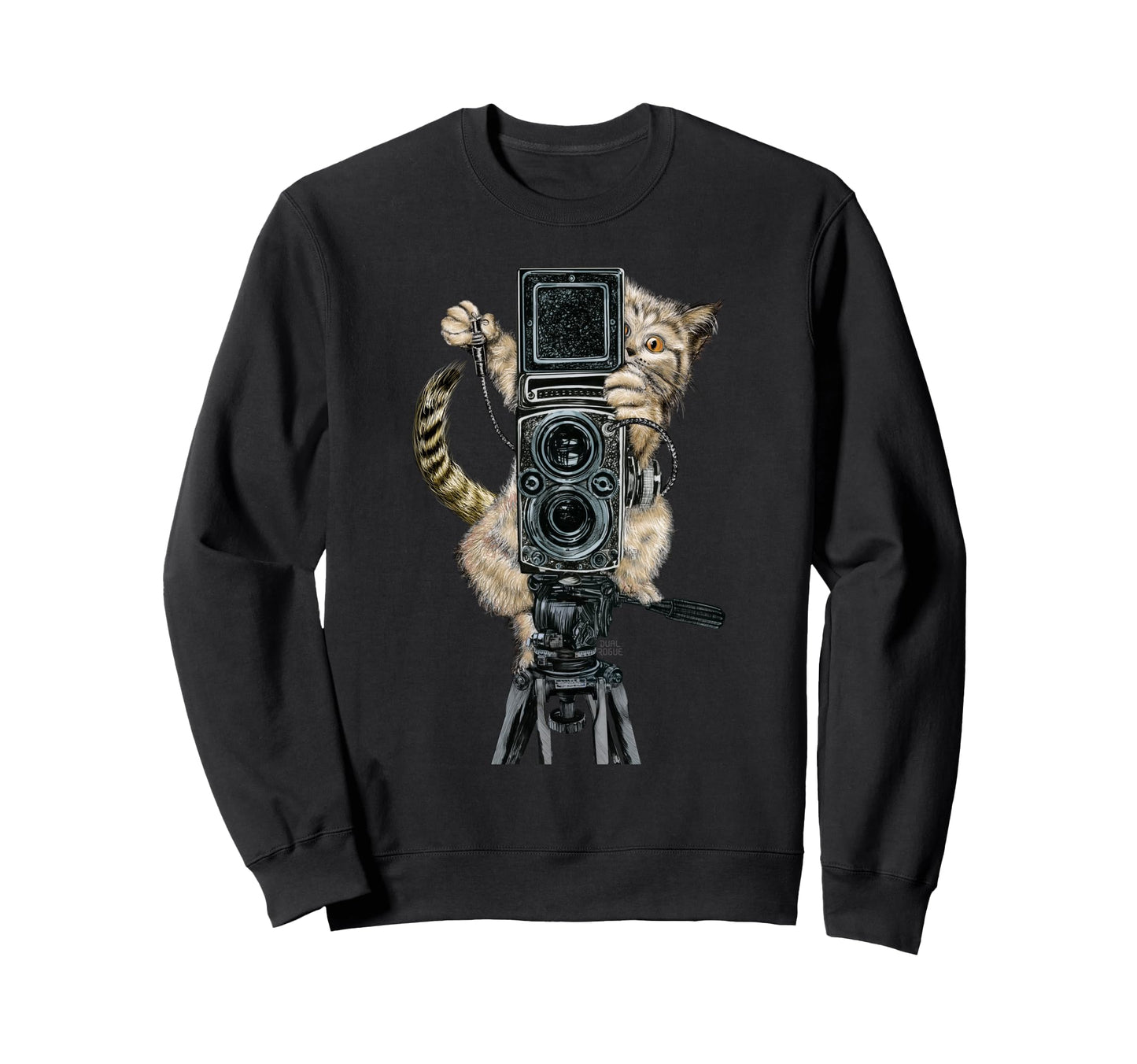 Catographer Cat Photographer Sweatshirt - Fun Novelty Design Men Women - T-Shirt, Sweatshirt, Hoodie