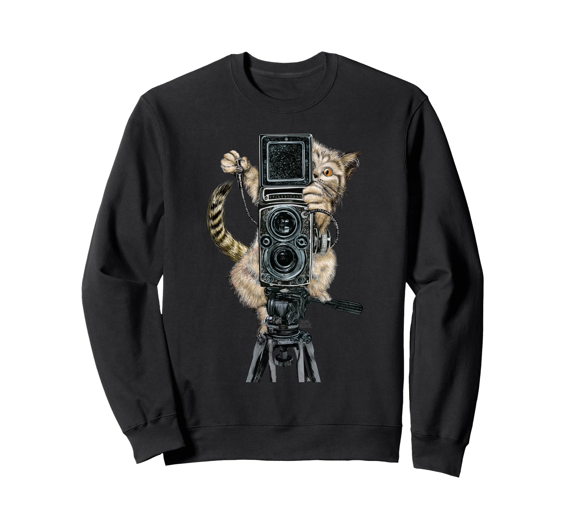 Catographer Cat Photographer Sweatshirt - Fun Novelty Design Men Women - T-Shirt, Sweatshirt, Hoodie