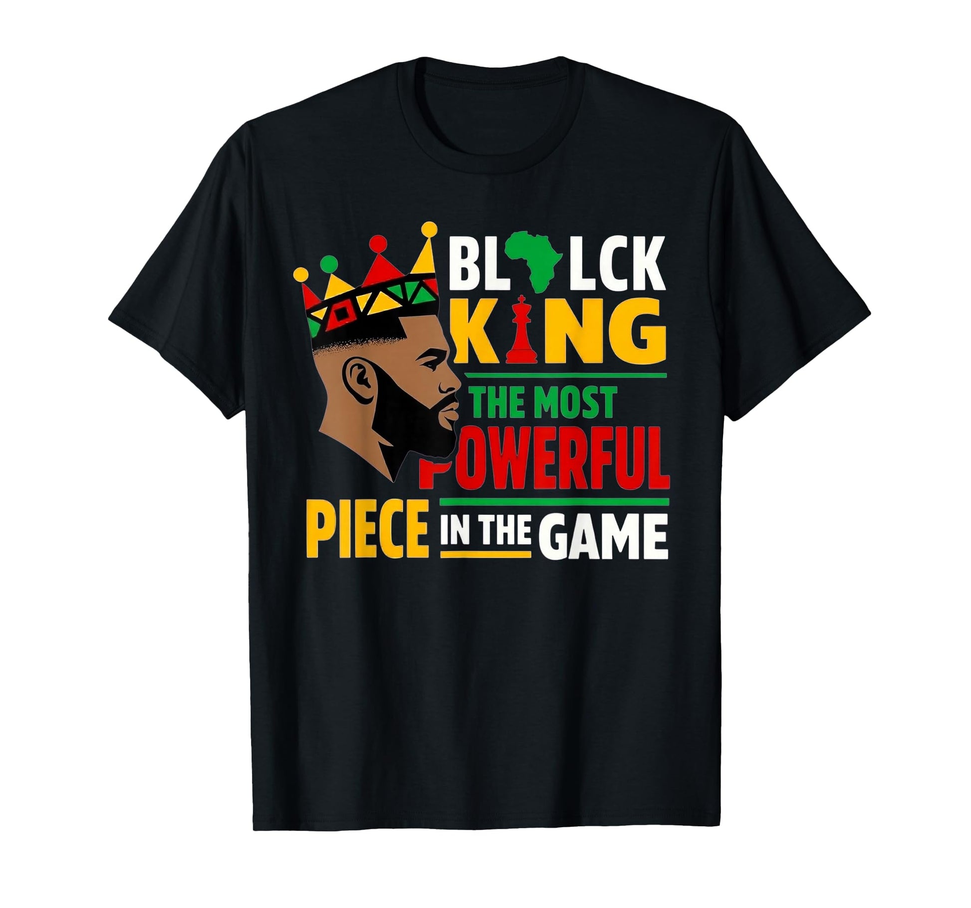 Black King Juneteenth African Dad T-Shirt - Fun Novelty Design Men Women - T-Shirt, Sweatshirt, Hoodie