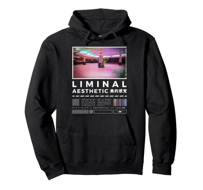 Liminal Spaces Internet 80S 90S Hoodie - Novelty Apparel for Adults - T-Shirt, Sweatshirt, Hoodie