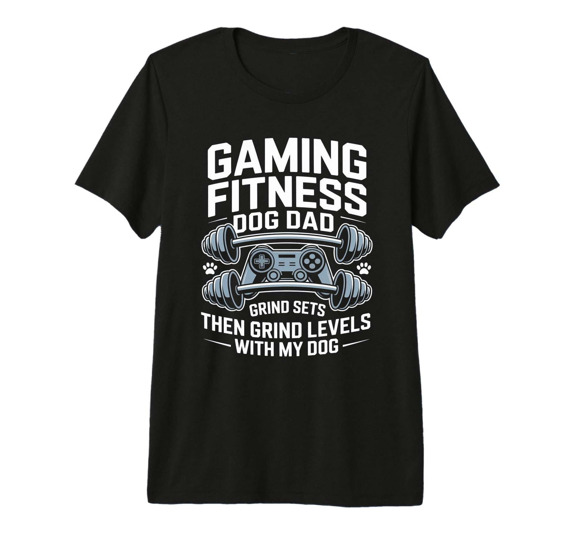 Gaming Fitness Dad Grind Sets Then T-Shirt - Novelty Apparel for Adults - T-Shirt, Sweatshirt, Hoodie
