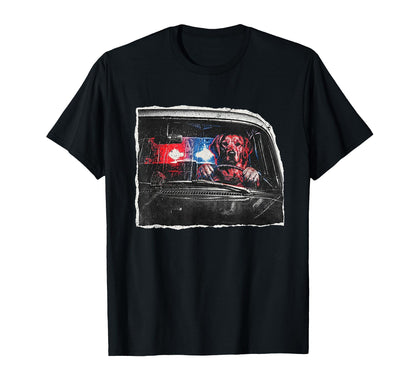 Humorous Golden Retriever Driving T-Shirt - Fun Novelty Design for Adults - T-Shirt, Sweatshirt, Hoodie